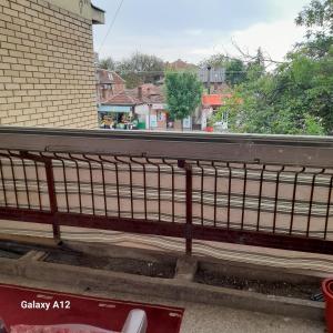 a view of a roof of a building at Apartman Suva reka in Leskovac