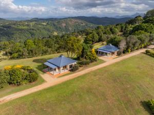 an overhead view of a house with a road at Summergrove Estate in Carool