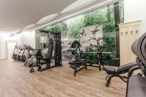 Фитнес-центр и/или тренажеры в Wellnesshotel Aumühle