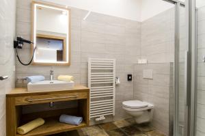 Kúpeľňa v ubytovaní Hotel Garni Persutt