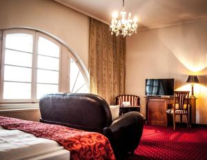 Posezení v ubytování Hotel Prinzenpalais Bad Doberan