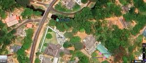 an overhead view of a map of a park at Hasthi Resort in Polonnaruwa