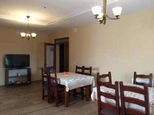 TV a/nebo společenská místnost v ubytování Pensiunea Maria