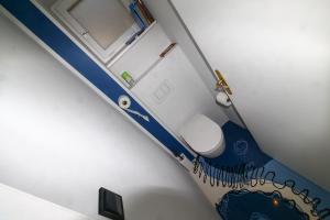 A bathroom at Wolfgangsee Appartment