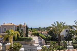 arial view of a villa in a resort at Villa Valentina by Algarve Holidays in Almancil