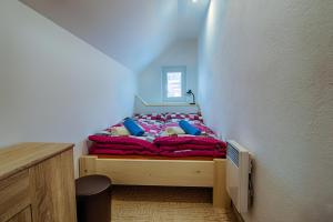Postel nebo postele na pokoji v ubytování Apartmán Iveta