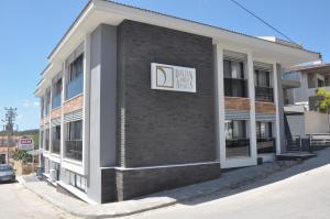 Budova, kde se aparthotel nachází