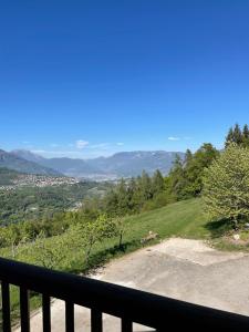 a view from the balcony of a house at Seandre Holiday Apartments in Prada