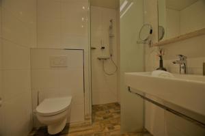 Koupelna v ubytování Hotel Zerres