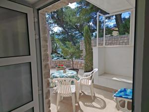 En balkon eller terrasse på Apartment Port Special
