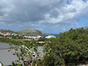 a view of the ocean from a resort at Cosy home in Saint Martin +6 photos
