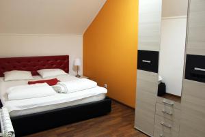 Cama o camas de una habitación en PLED Hostel Samotechnaya