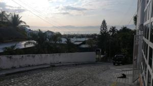 a view of a street from a building at Best area and ocean view in Cruz de Huanacaxtle