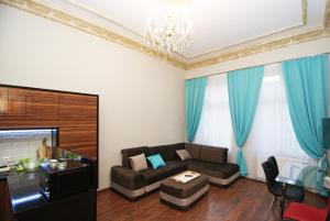 Część wypoczynkowa w obiekcie Apartamenty Mikubo Wrocław