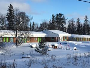 Algonquin Motel v zimě