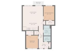 a floor plan of a house at Steps to Dome Breathtaking views parking AC! in Tacoma