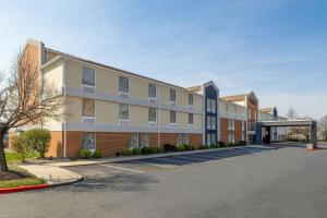 an empty parking lot in front of a building at Fairfield by Marriott Inn & Suites Clinton in Clinton