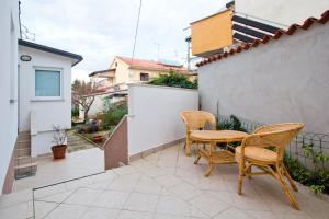 Balkón nebo terasa v ubytování Apartments Aida