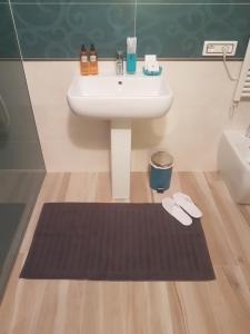 Koupelna v ubytování B&B Perbacco Relax
