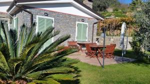 Zahrada ubytování B&B Ariadamare