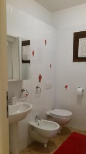 Koupelna v ubytování B&B Ariadamare