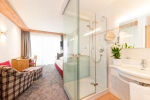 Ένα μπάνιο στο Hotel Garni Schellenberg