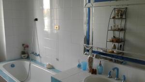 Koupelna v ubytování B&B Lo Spazio Magico