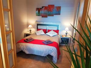Posteľ alebo postele v izbe v ubytovaní Marina Port & Beach-Apartment