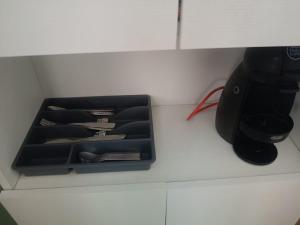 a black box sitting on top of a counter at Mia Experience Lake Como in San Fermo della Battaglia