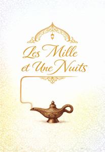 a sign that reads as little as nine nails with a teapot at Aux 1001 Nuits Marrakech's touch in Chapelle-lez-Herlaimont