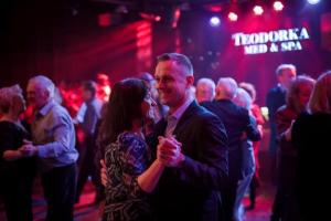 a group of people dancing at a party at TeoDorka Med & SPA in Ciechocinek +63 photos