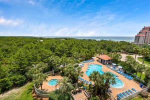 an aerial view of a resort with a swimming pool at TOPS'L Summit II in Destin