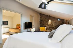 Krevet ili kreveti u jedinici u okviru objekta Set Terres - La Villa de Llívia - Adults only