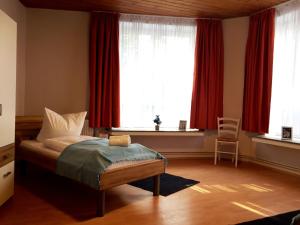 Postel nebo postele na pokoji v ubytování havenhome Bremerhaven