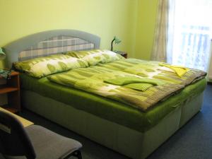 Postel nebo postele na pokoji v ubytování Boháček