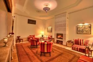 Posezení v ubytování Riad le Clos des Arts