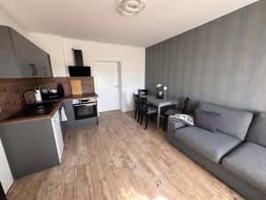 Cuina o zona de cuina de Ferienwohnungen Dedeleben