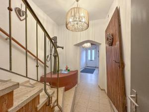 a bathroom with a sink and a bath tub at Quelle in Bernkastel-Kues +40 photos