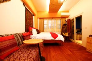 Letto o letti in una camera di Tang Chao B&B
