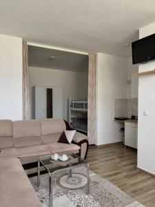 a living room with a couch and a table at Apartment Belase in Plav