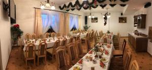 Restaurace v ubytování Willa Halinka