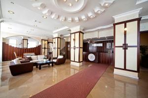 Kuchyň nebo kuchyňský kout v ubytování Selen Hotel