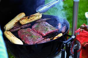 Attrezzature per barbecue disponibili per gli ospiti dell'affittacamere