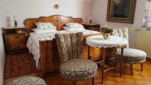 Postel nebo postele na pokoji v ubytování Sovica