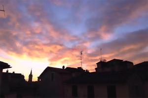 The sunrise or sunset as seen from Az apartmant or nearby