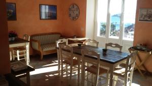 Posezení v ubytování B&B Il Feriolo