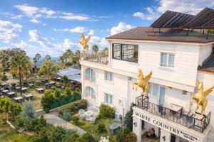 an aerial view of the white country inn resort at White Country Villages Hotel in Antalya