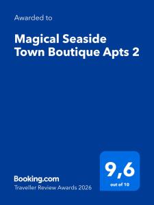 a screenshot of the official website of the metropolitan website townbombure apps at Magical Seaside Town Boutique Apts 2 in Kyparissia +48 photos