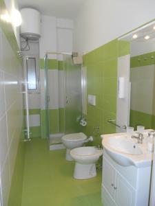 Koupelna v ubytování San Andreas Suites
