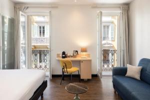 Prostor za sedenje u objektu Hotel Florence Nice